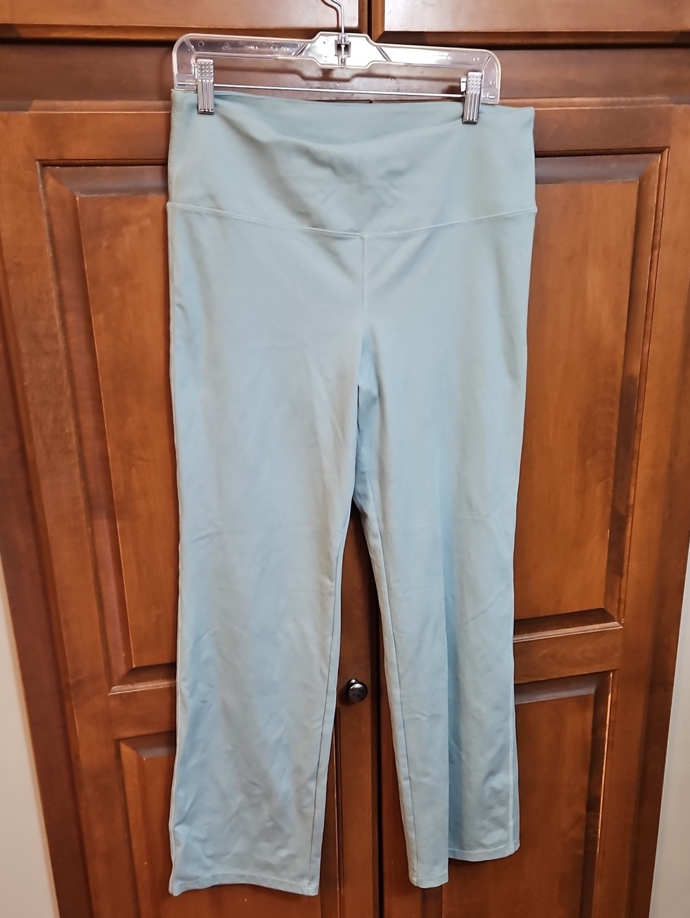 Danskin Light Blue Wide-Leg Track Joggers